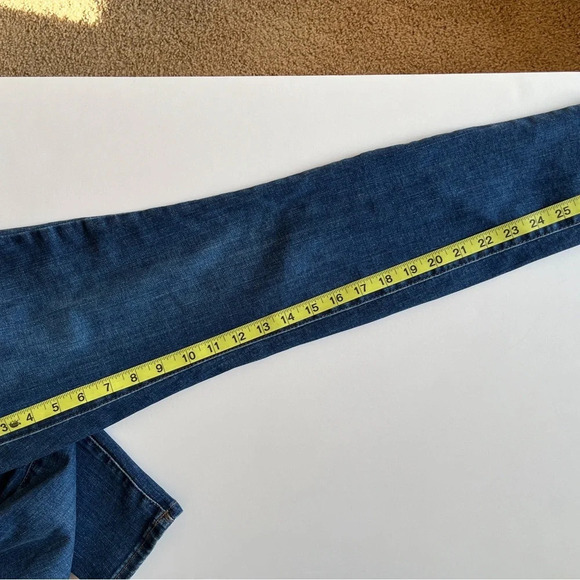 NYDJ Lift Tuck Technology Mid Rise Medium Wash Ankle Skinny Jeans 4 Slimming - Picture 6 of 9